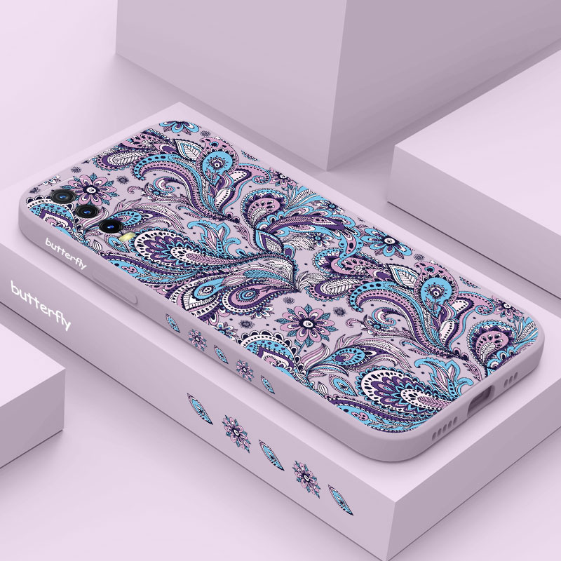 Vivo V40 - Funda de teléfono con plumas de