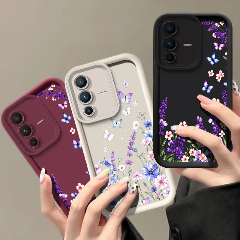 Vivo V40 - Funda para teléfono con diseño de