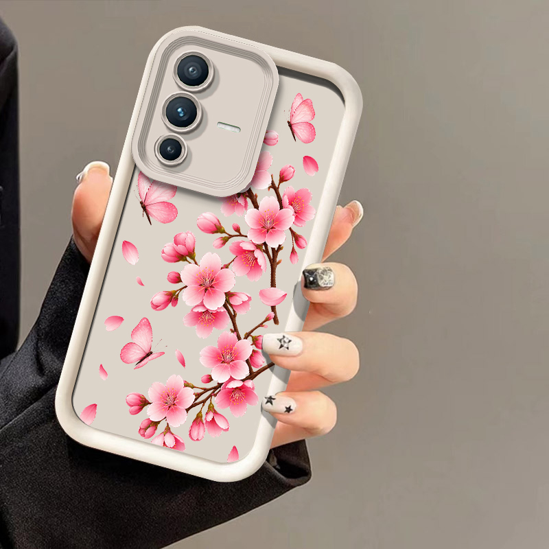 Vivo V40 - Funda para teléfono con estampado de