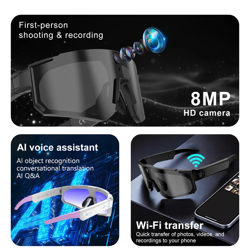 Gafas Inteligentes OnePlus AI  - Smart Glasses Lens reseña y precio