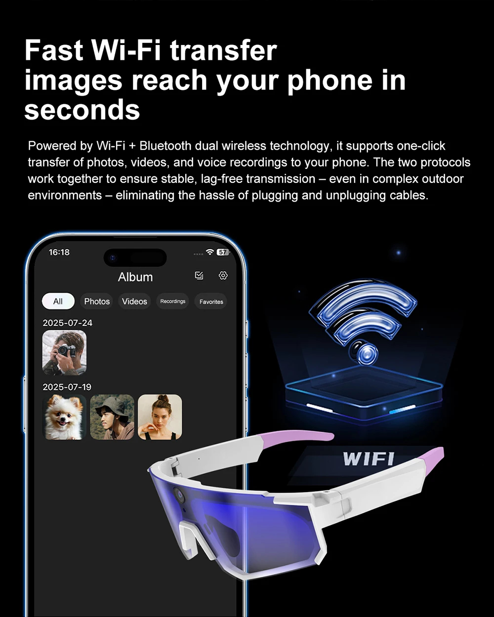 Gafas Inteligentes OnePlus AI  - Smart Glasses Lens reseña y precio