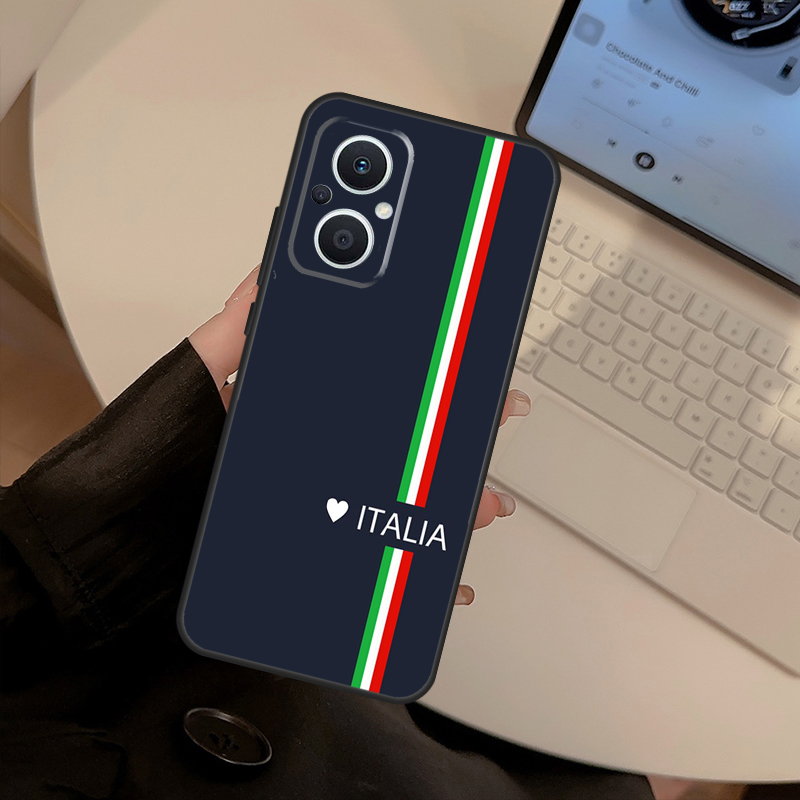 Funda con diseño de la bandera - Oppo Reno 12 reseña y precio