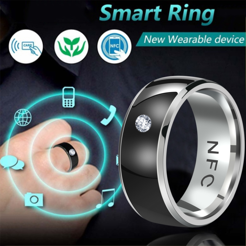 Anillos digitales de acero ino - Smart Ring Nfc Pay reseña y precio