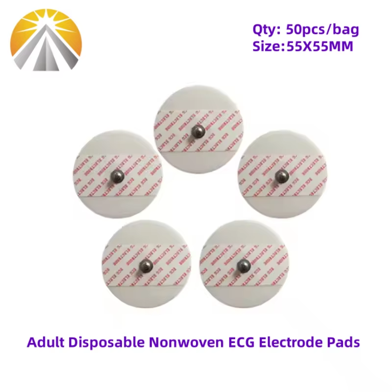 50 unidades de electrodos ECG  - Ecg Patch Monitor reseña y precio
